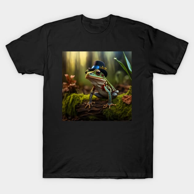 Fancy FrOGger T-Shirt by myepicass